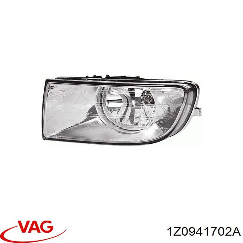 Lampa przeciwmgielna prawa VAG 1Z0941702A cena, od 47,67 USD