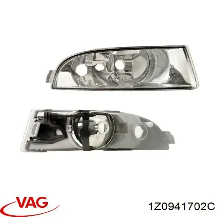 Lampa przeciwmgielna prawa VAG 1Z0941702C cena, od 61,29 USD