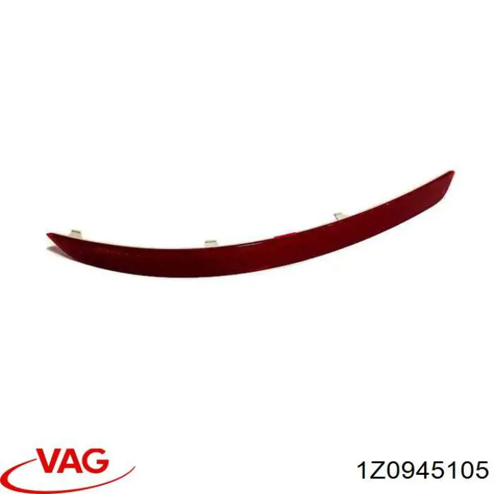 Lampa odblaskowa zderzaka tylnego lewa VAG 1Z0945105 cena, od 15,14 USD