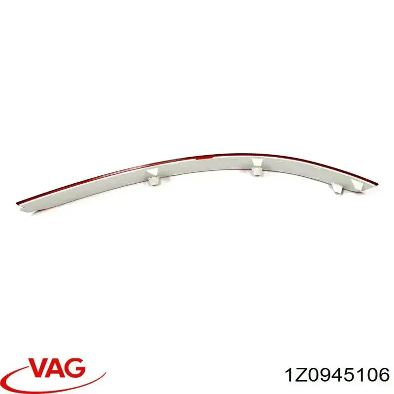 Lampa odblaskowa zderzaka tylnego prawa 30945058 AND