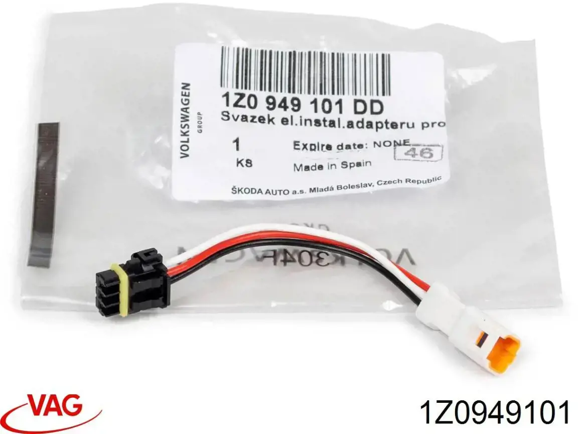 Kierunkowskaz lusterka lewy VAG 1Z0949101 cena, od 16,54 USD