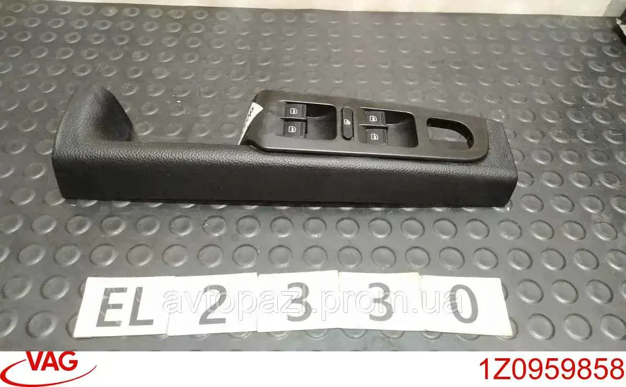 Panel przyciskowy sterowania podnośnikiem szyby przedni lewy VAG 1Z0959858 cena, od 15,43 USD