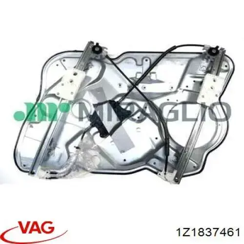 1Z1837461 VAG Mechanizm podnoszenia szyby drzwi przednich lewych
