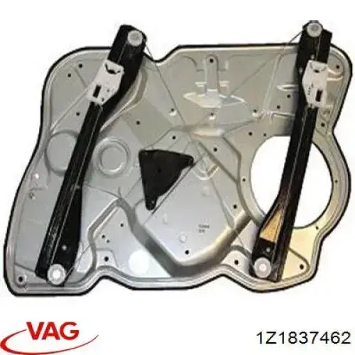 1Z1837462 VAG Mechanizm podnoszenia szyby drzwi przednich prawych