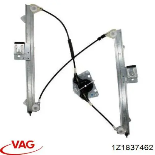 Do koszyka 1Z1837462 VAG Mechanizm podnoszenia szyby drzwi przednich prawych