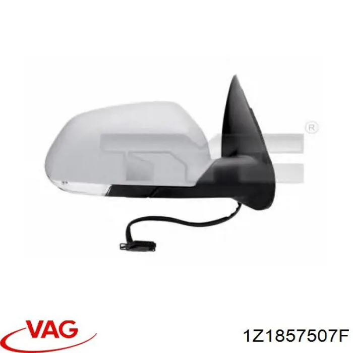 Lusterko wsteczne lewe VAG 1Z1857507F cena, od 91,18 USD