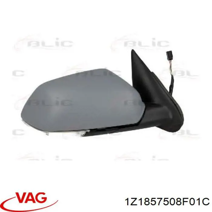 Lusterko wsteczne prawe VAG 1Z1857508F01C cena, od 88,19 USD