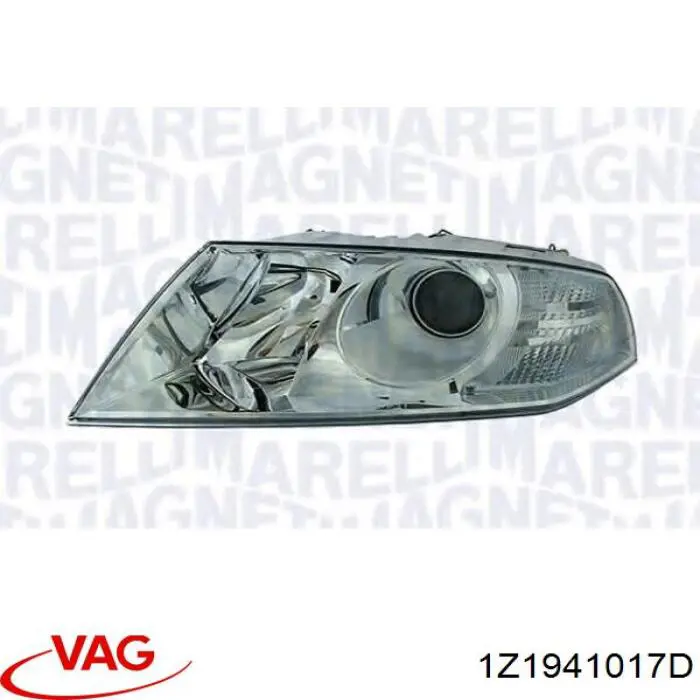 Reflektor lewy VAG 1Z1941017D cena, od 180,47 USD