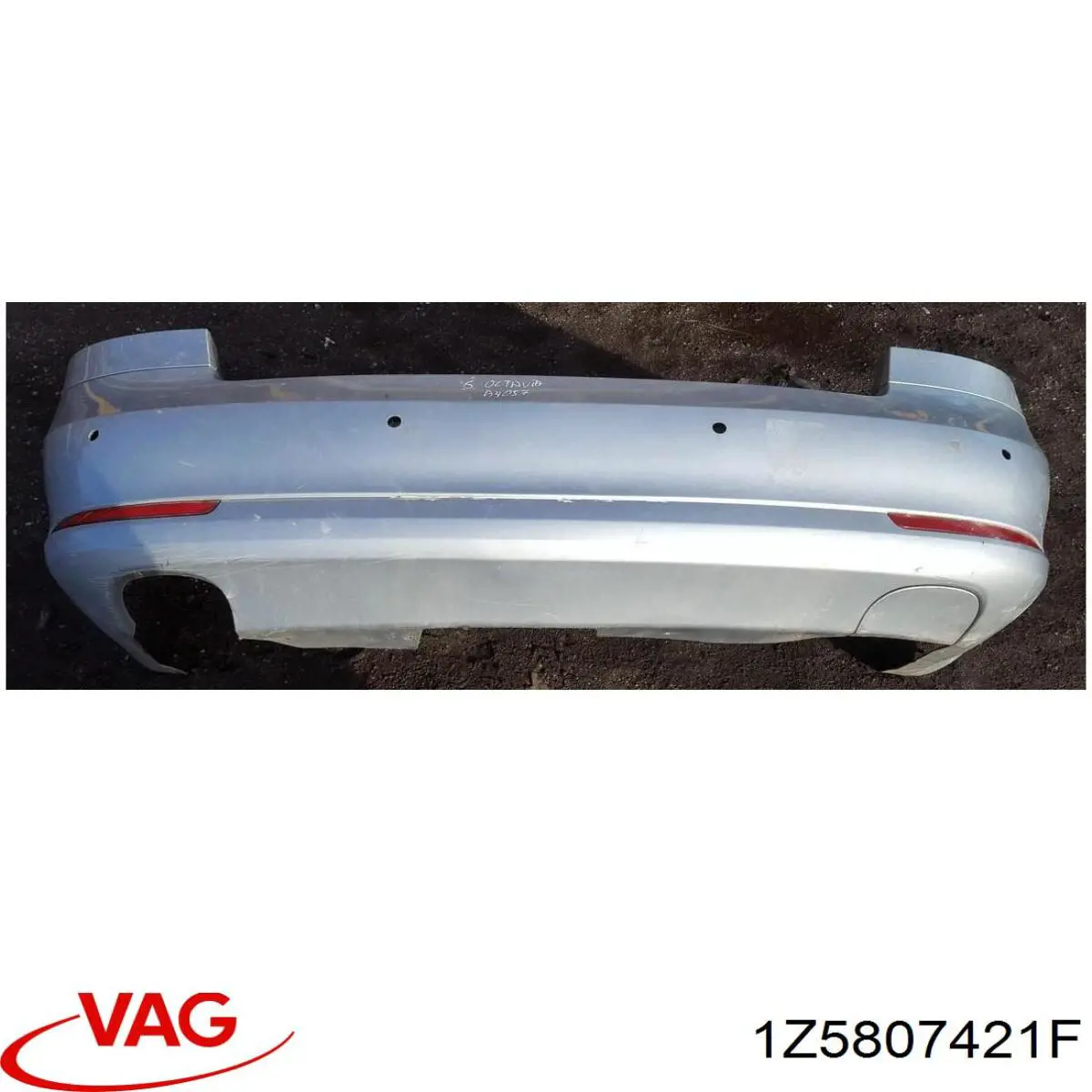 Zderzak tylny VAG 1Z5807421F cena, od 245,17 USD