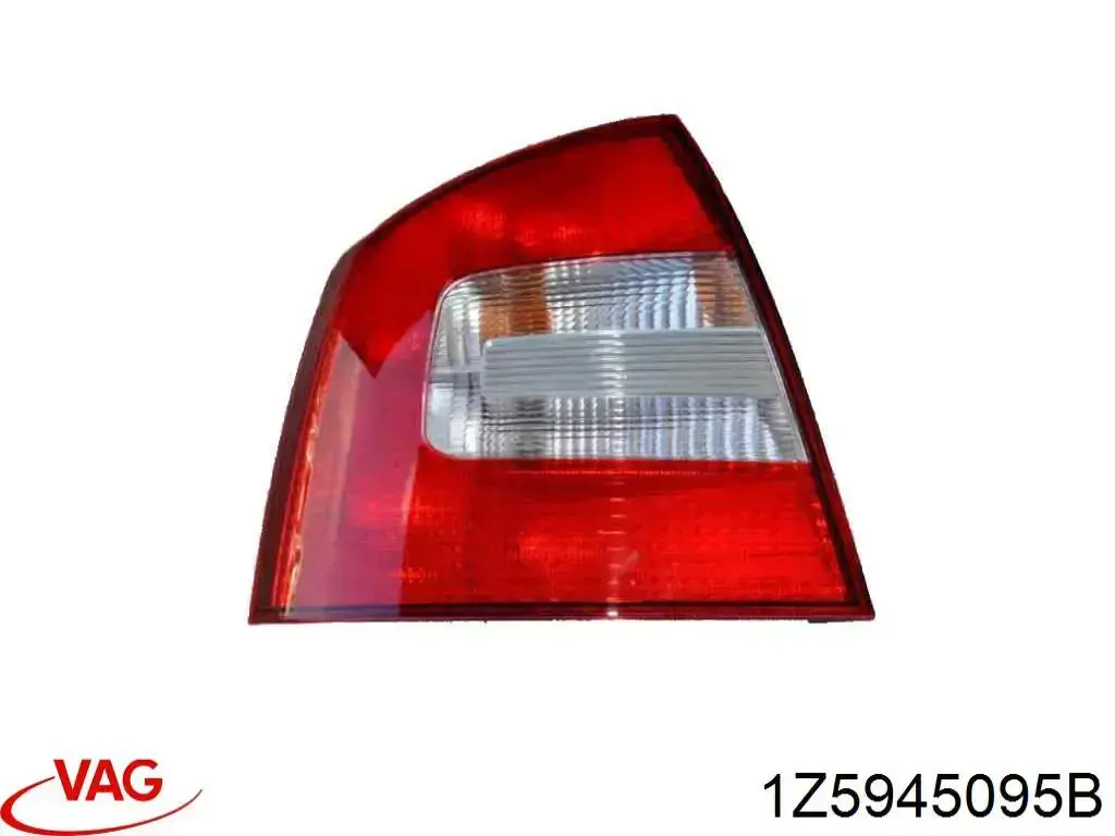 Lampa zespolona tylna lewa VAG 1Z5945095B cena, od 73,21 USD