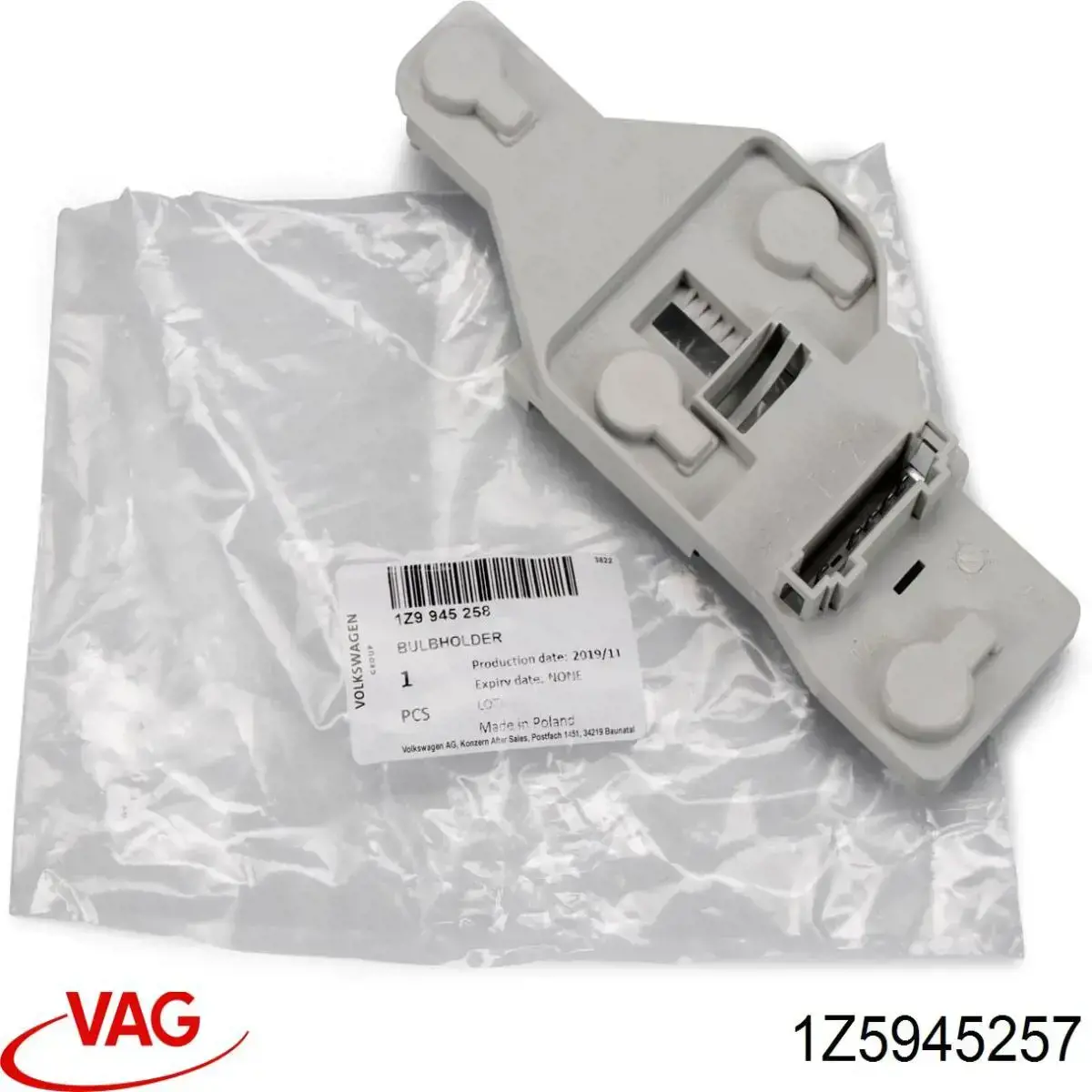 Płyta lampy zespolonej tylnej kontaktowa VAG 1Z5945257 cena, od 46,32 USD