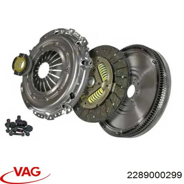 03L105264Q VAG Zestaw sprzęgła (3 części)