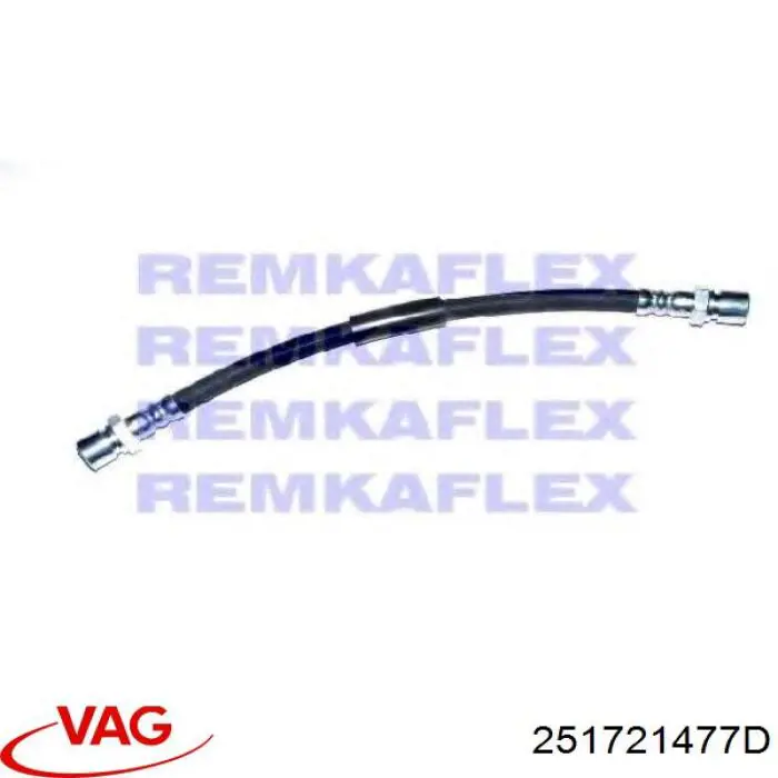 Do koszyka 251721477D VAG Przewód sprzęgła