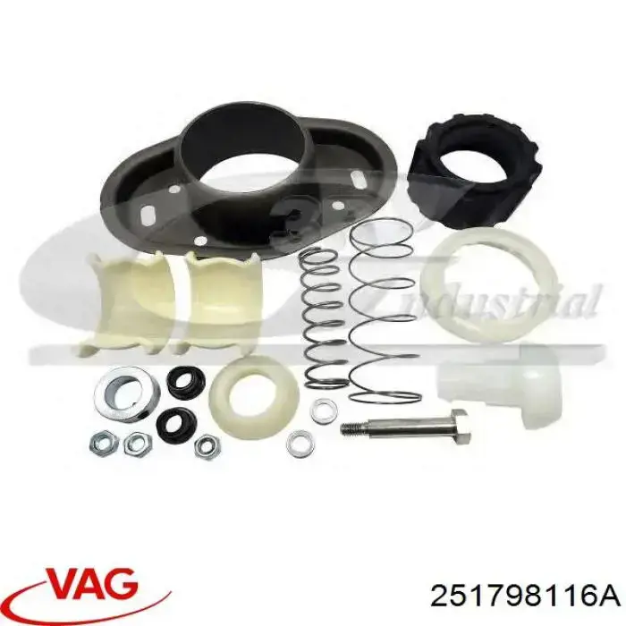 Zestaw naprawczy cięgna zmiany biegów VAG 251798116A cena, od 41,35 USD