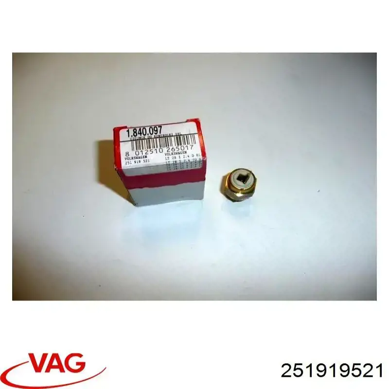 Czujnik temperatury płynu chłodzącego 251919521 VAG