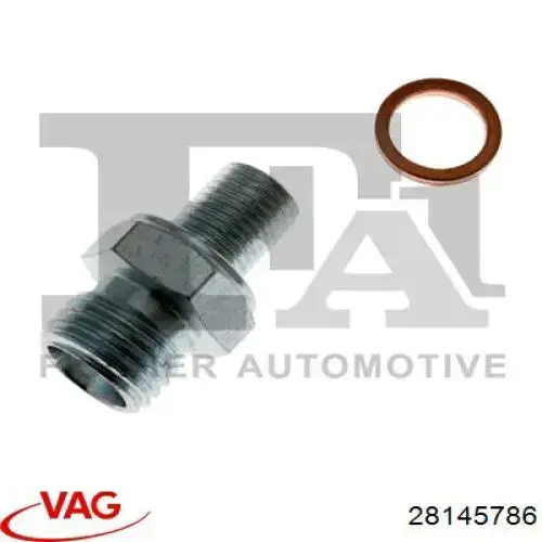 28145786 VAG Śruba rurki doprowadzającej olej do turbosprężarki