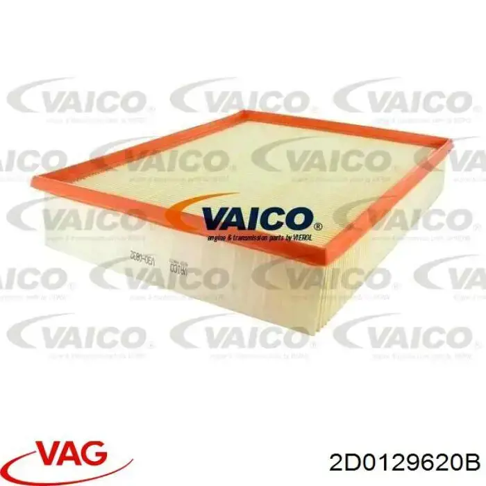 Do koszyka 2D0129620B VAG Filtr powietrza