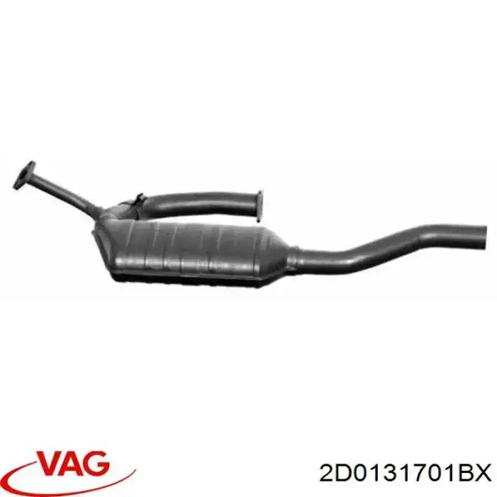 Konwerter-katalizator do Volkswagen LT 28-35 II 2DB, 2DE, 2DK