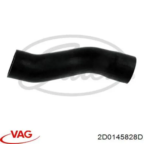 Króciec powietrza, wylot z turbiny (doładowanie) VAG 2D0145828D cena, od 19,64 USD