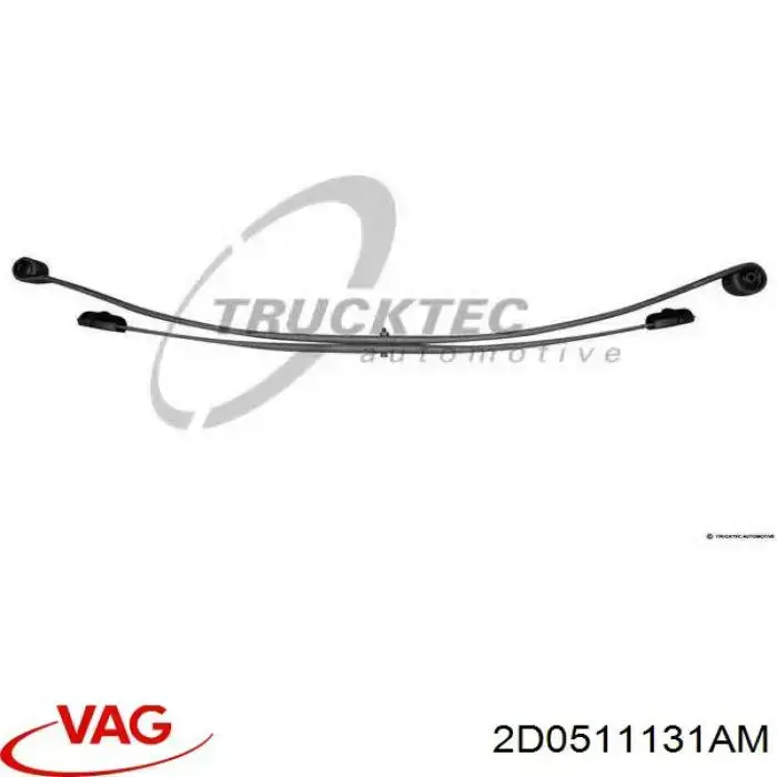 Resor tylny VAG 2D0511131AM cena, od 81,65 USD