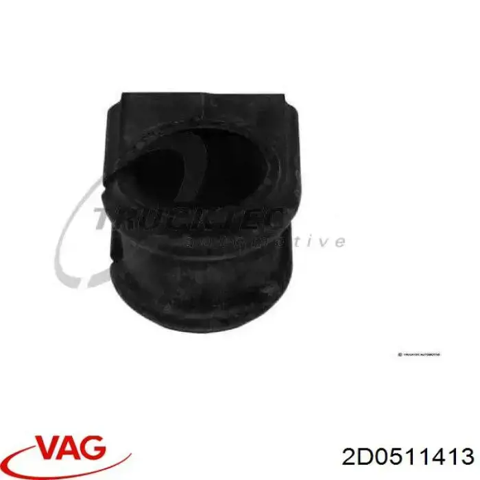 Do koszyka 2D0511413 VAG Tuleja łącznika stabilizatora tylnego