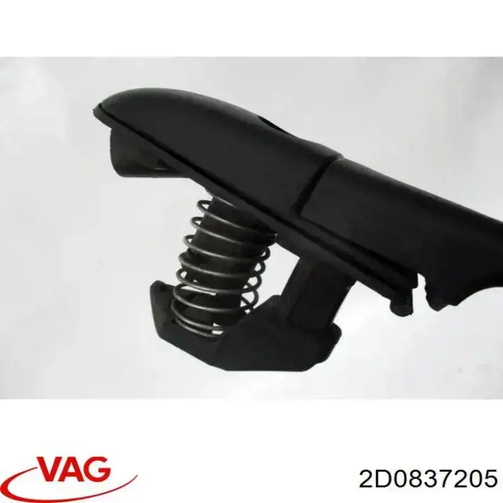Do koszyka 2D0837205 VAG Klamka drzwi przednich zewnętrzna