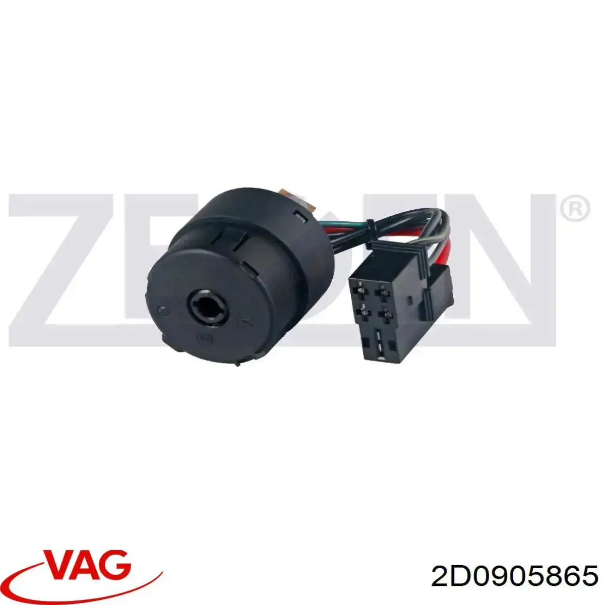 Kostka stacyjki zapłonowej VAG 2D0905865 cena, od 25,03 USD