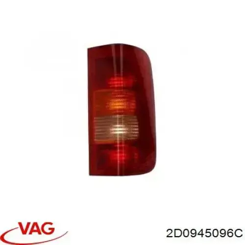 Do koszyka 2D0945096C VAG Lampa zespolona tylna prawa