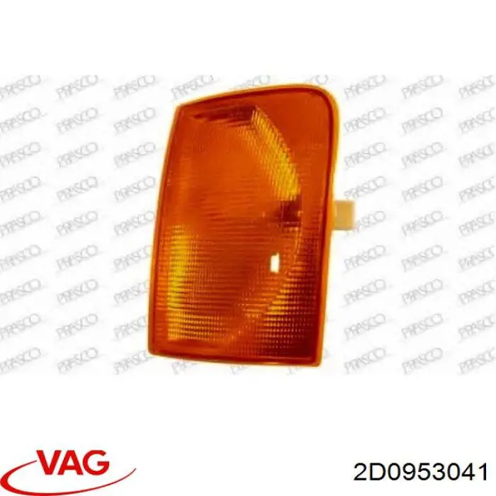 Kierunkowskaz lewy VAG 2D0953041 cena, od 17,90 USD