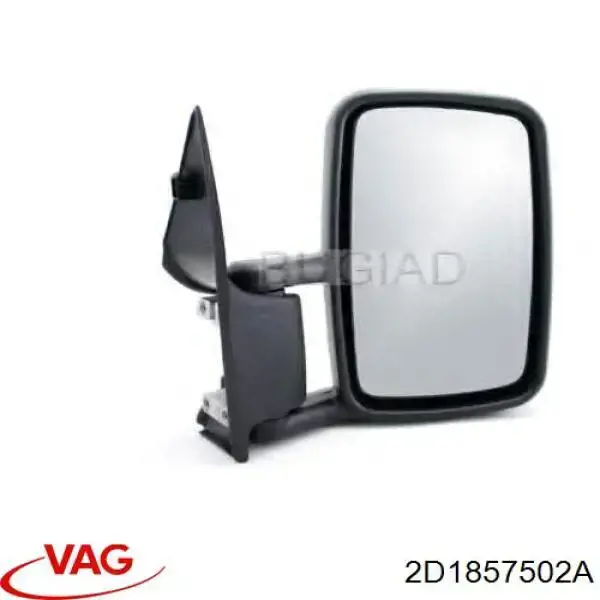 Lusterko wsteczne prawe VAG 2D1857502A cena, od 83,68 USD