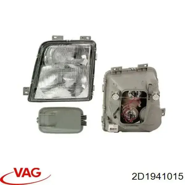 2D1941015 VAG Reflektor lewy