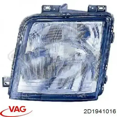 2D1941016 VAG Reflektor prawy