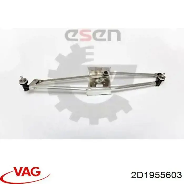 Mechanizm wycieraczek VAG 2D1955603 cena, od 35,46 USD
