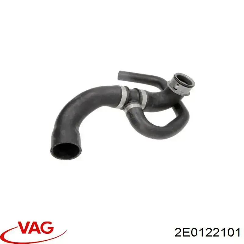 Przewód (króciec) chłodnicy górny VAG 2E0122101 cena, od 20,86 USD