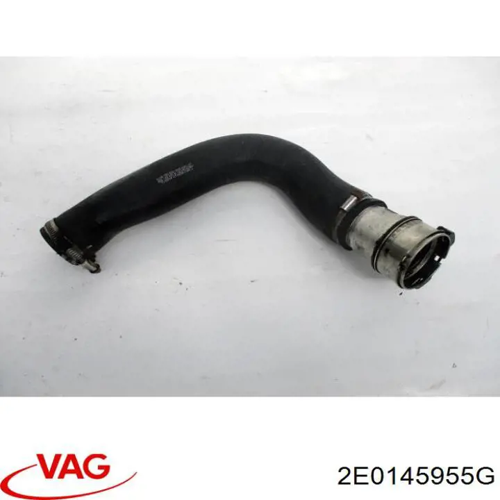 Do koszyka 2E0145955G VAG Przewód (króciec) intercoolera