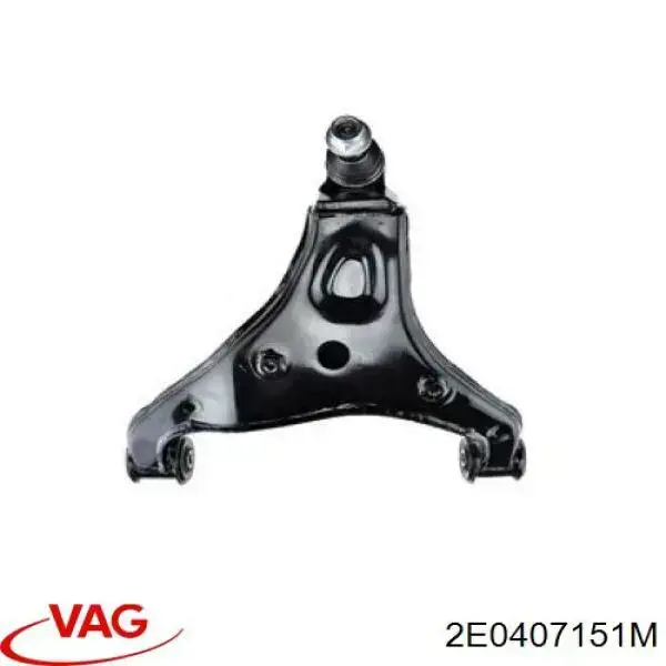 Wahacz zawieszenia przedniego dolny lewy VAG 2E0407151M cena, od 111,78 USD