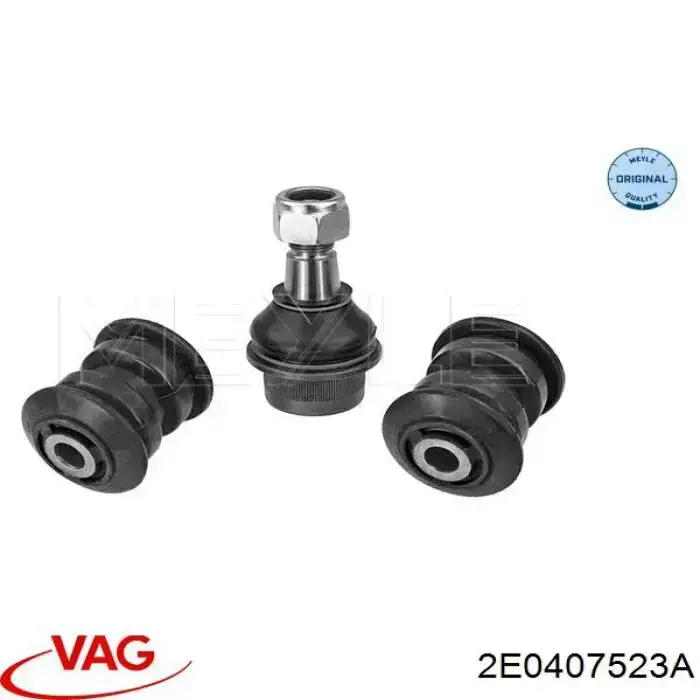 Do koszyka 2E0407523A VAG Silentblock przedniego wahacza dolnego