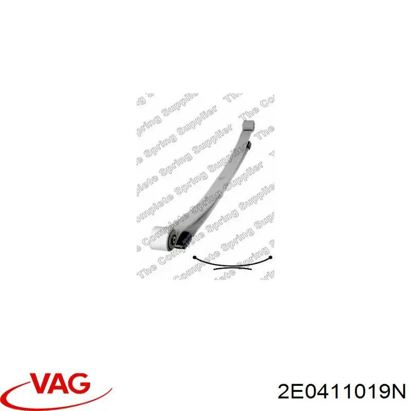 Resor przedni 2E0411019N VAG