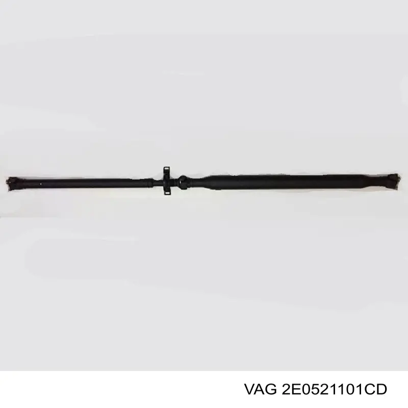 Do koszyka 2E0521101CD VAG Wał Cardana tylny, kompletny