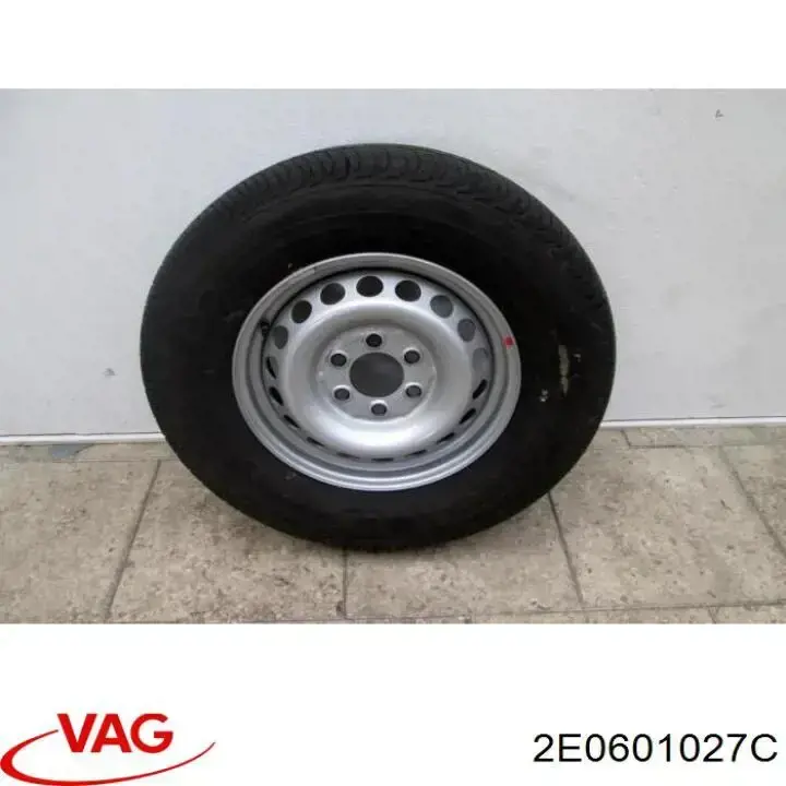 Felgi stalowe (kute) VAG 2E0601027C cena, od 122,58 USD
