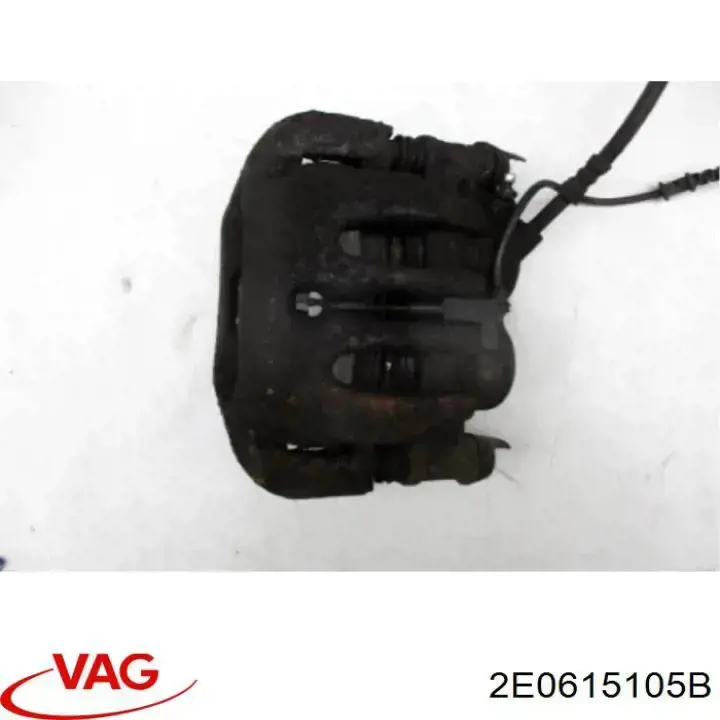 Do koszyka 2E0615105B VAG Zacisk hamulcowy przedni lewy