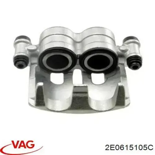 2E0615105C VAG Zacisk hamulcowy przedni lewy