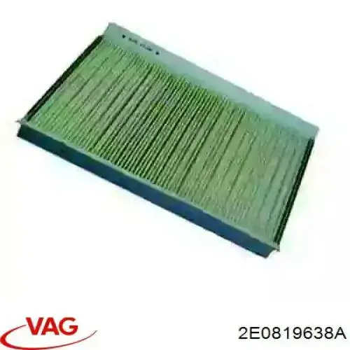 Filtr kabiny VAG 2E0819638A cena, od 17,69 USD