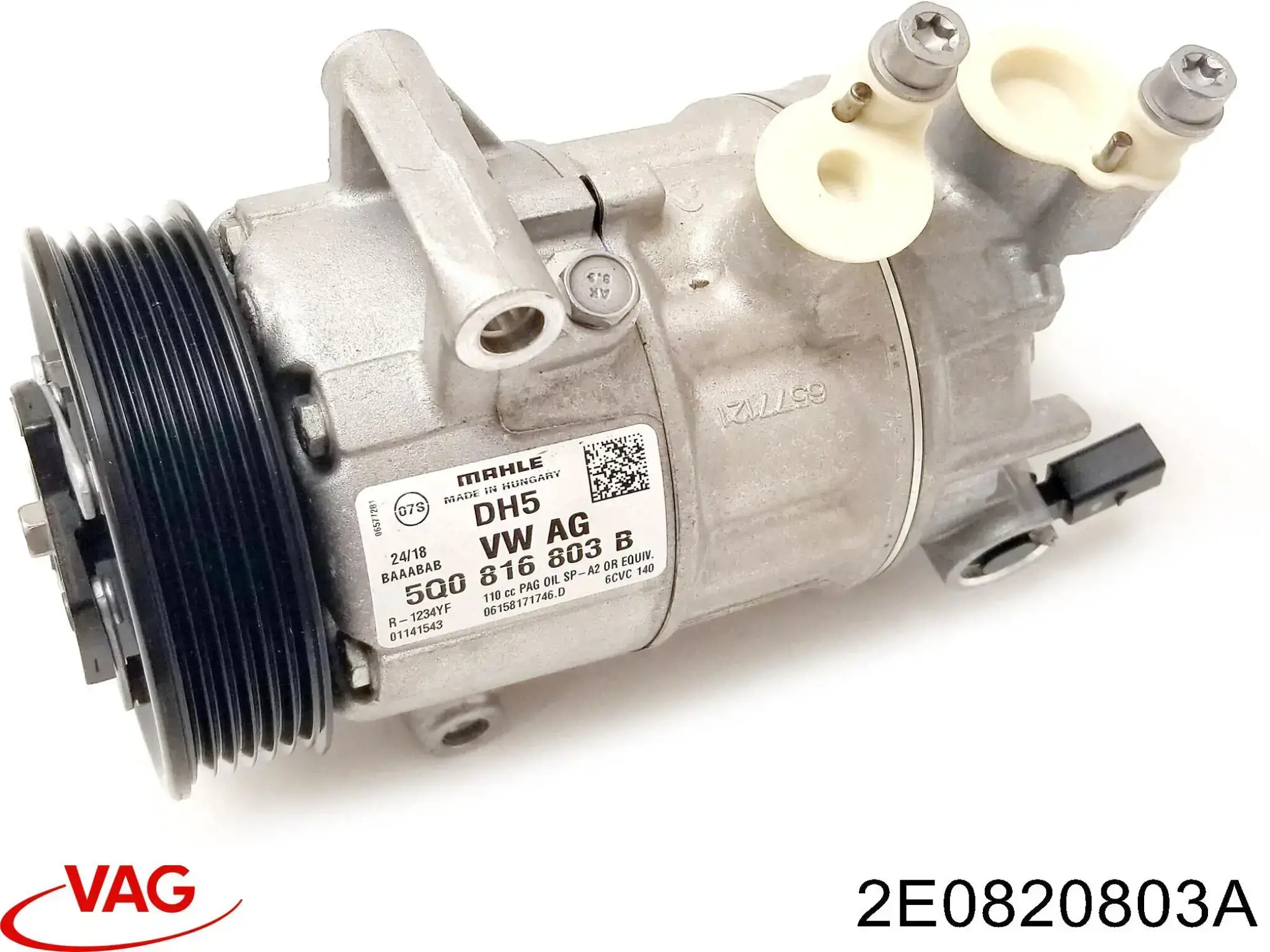 Sprężarka klimatyzacji VAG 2E0820803A cena, od 130,83 USD