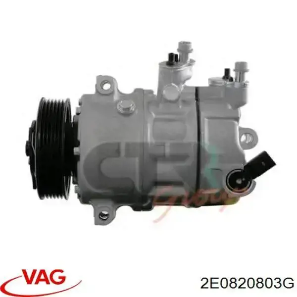 Sprężarka klimatyzacji VAG 2E0820803G cena, od 130,83 USD