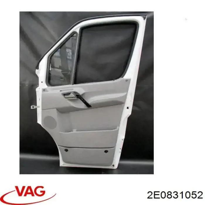 Do koszyka Drzwi przednie prawe Volkswagen Crafter 30-35 2E, 2EE, 2EK