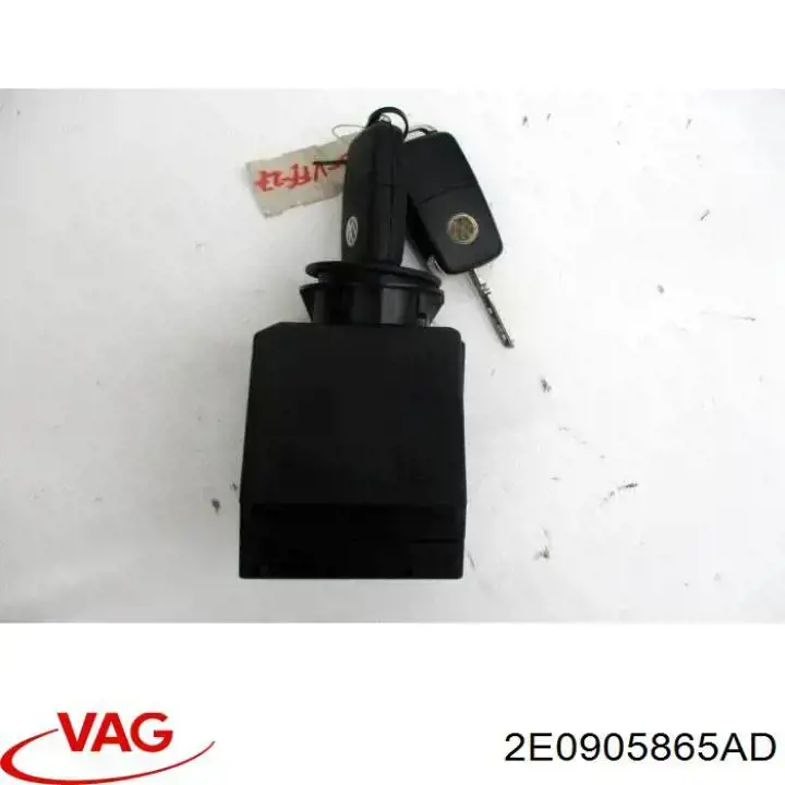 2E0905865AD VAG Stacyjka zapłonowa