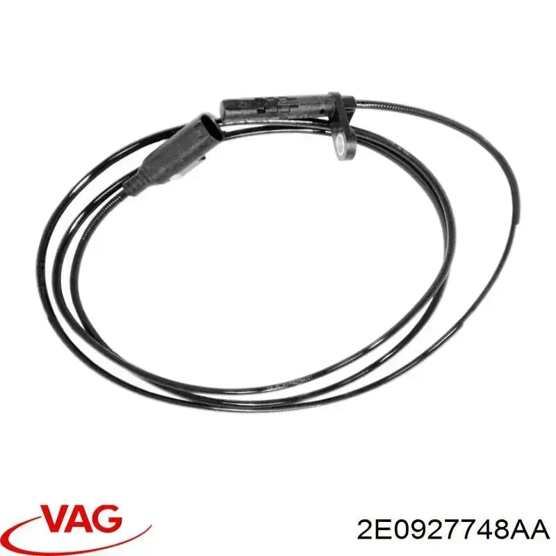 2E0927748AA VAG Czujnik ABS tylny lewy