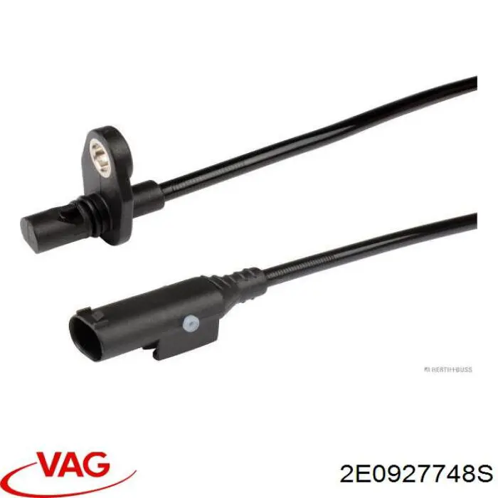 2E0927748S VAG Czujnik ABS tylny lewy