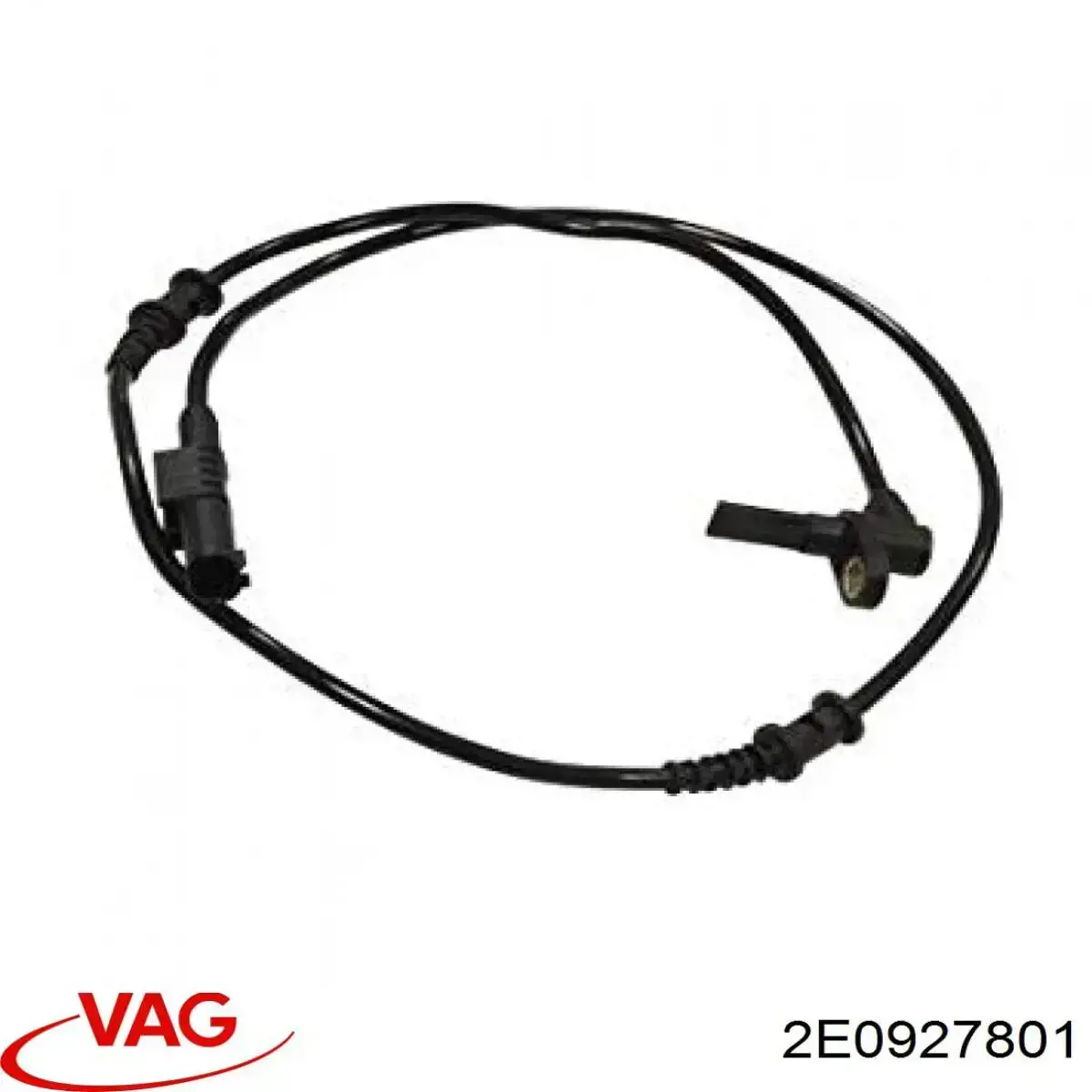 Czujnik ABS tylny lewy VAG 2E0927801 cena, od 14,75 USD